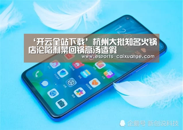 ‘开云全站下载’杭州大批知名火锅店沦陷剩菜回锅高汤造假(图3) 开云全站下载